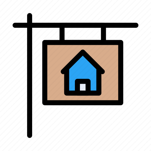 Realestate, house, banner, home, building icon - Download on Iconfinder
