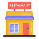 restaurant architecture, cafe building, restaurant, restaurant building, estate