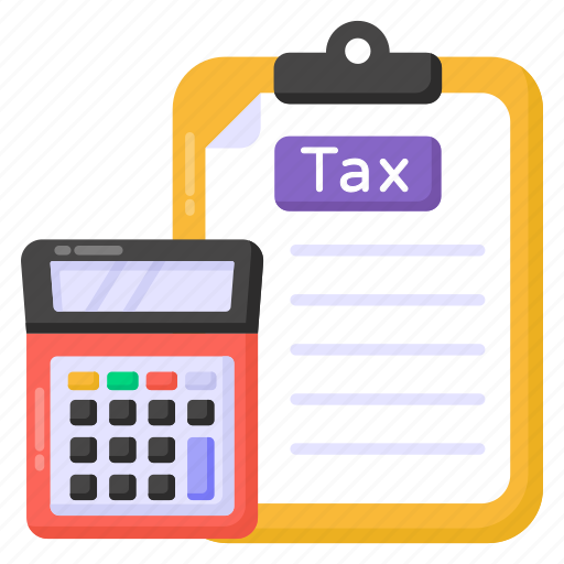 Auditing tax, tax assessment, tax calculations, budget calculations, accounting icon - Download on Iconfinder