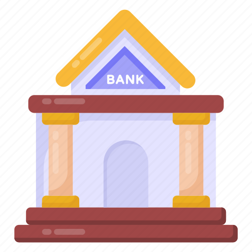 Depository house, bank, saving institute, bank architecture, bank building icon - Download on Iconfinder
