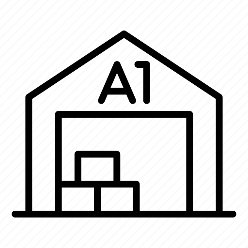 Real estate, business, warehouse, store, storage icon - Download on Iconfinder