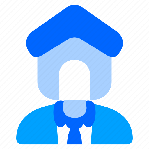 Agent, broker, resident, realestate, house, home icon - Download on Iconfinder