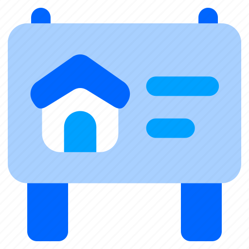 Billboard, advertisement, building, marketing, house, home icon - Download on Iconfinder