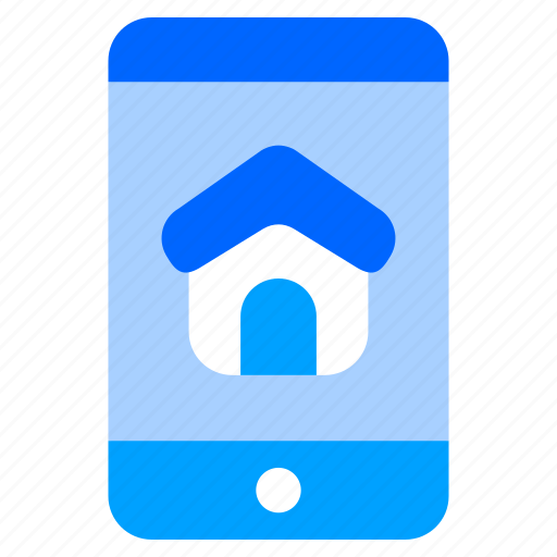 Smartphone, mobile, phone, house, home icon - Download on Iconfinder