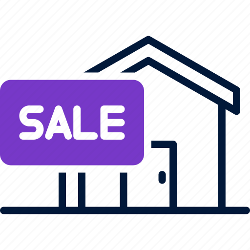 Sale, house, home, business, residential icon - Download on Iconfinder