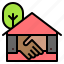 estate, real estate, agreement, handshake, house, home, owner, property, gestures 