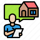house agent, agent, real estate, estate agent, seller, user, house, home, people