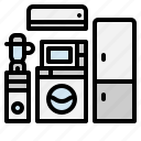 home appliances, appliance, air conditioner, electrical appliance, electric appliance, washing machine, refrigerator, air purifier, blender