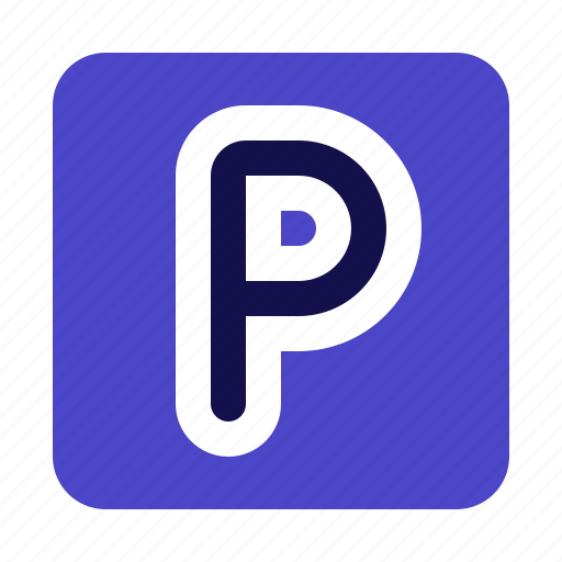 Parking, car, park, sign, letter, p icon - Download on Iconfinder