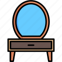 dressing table, furniture, table, households