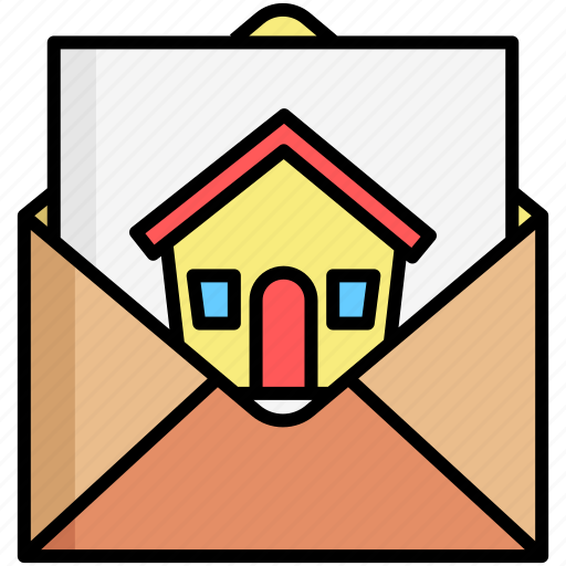 Mailbox, mail, message, house icon - Download on Iconfinder