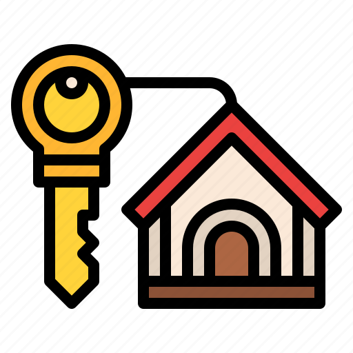 House, key, rent, home, property, real, estate icon - Download on Iconfinder