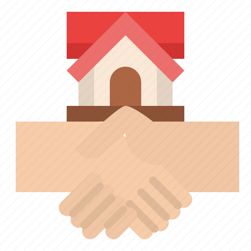 Agreement, hands, house, property, real, estate icon - Download on Iconfinder