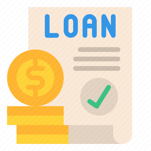 Loan, contract, approve, house, paper, real, estate icon - Download on Iconfinder