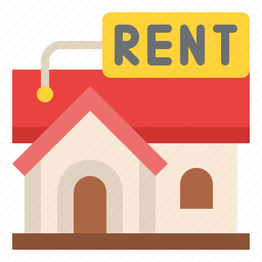 Rent, house, home, property, real, estate icon - Download on Iconfinder