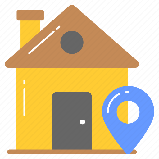 Home, house, location, address, navigation, property, destination icon - Download on Iconfinder