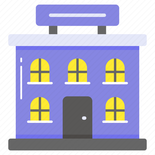 Hotel, building, architecture, residence, property, structure, motel icon - Download on Iconfinder