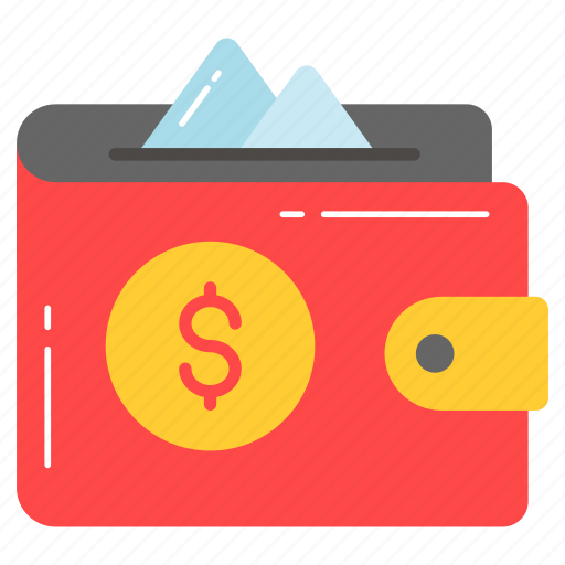 Wallet, money, cash, purse, dollar, billfold, notecase icon - Download on Iconfinder