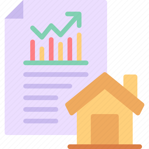 Investment, property, value, insight, home icon - Download on Iconfinder