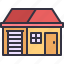 home, real, estate, house, garage, buildings 