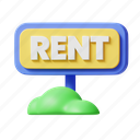 rent sign, rental, rent board, for rent, marketing, advertising, rent 