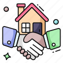 home deal, contract, agreement, handshake, handclasp