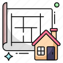 blueprint, house plan, house map, home sketch, house sketch