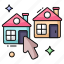 select home, select house, select property, select estate, select building 