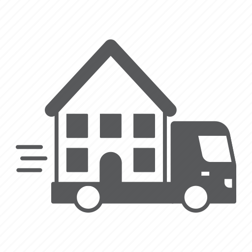 Moving, house, truck, shipping, home, transportation, delivery icon - Download on Iconfinder