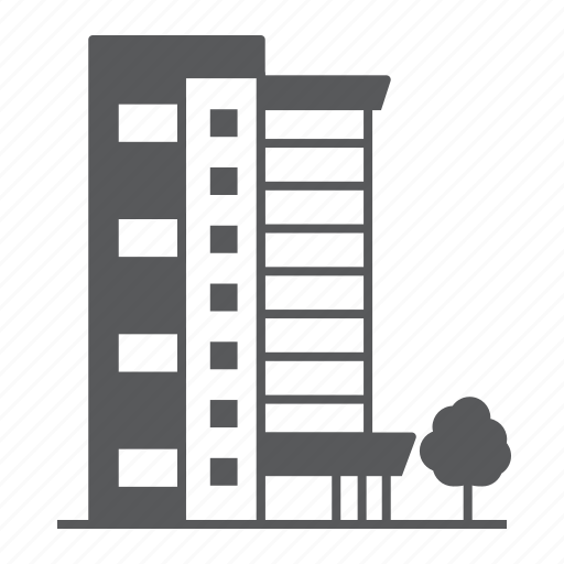 Residential, building, real, estate, apartment, condominium, city icon - Download on Iconfinder