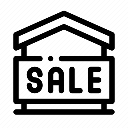 Sale, construction, house, real, estate, property icon - Download on Iconfinder