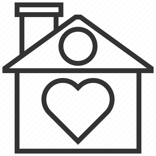 Building, estate, home, house, love, property, real icon - Download on Iconfinder
