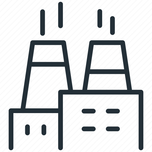 Factory, agency, apartment, architecture, building, building outline icon - Download on Iconfinder