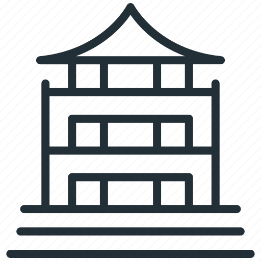 Palace, agency, apartment, architecture, building, building outline icon - Download on Iconfinder
