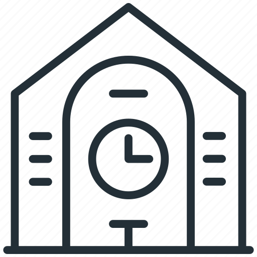 School, agency, apartment, architecture, building, building outline icon - Download on Iconfinder