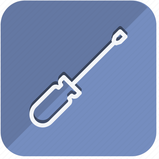 Building, construction, estate, property, real, tools, screwdriver icon - Download on Iconfinder