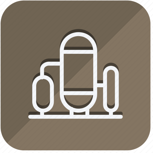 Building, construction, estate, monument, property, real, oilstation icon - Download on Iconfinder
