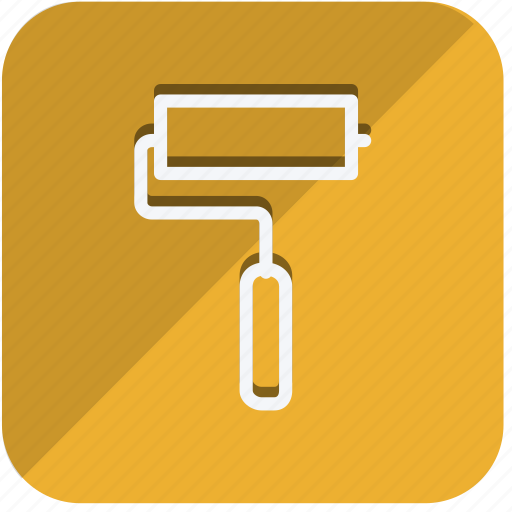 Building, estate, property, real, tools, brush, paint brush icon - Download on Iconfinder