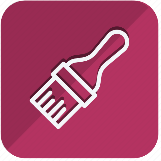 Building, construction, estate, property, tools, brush, paint brush icon - Download on Iconfinder