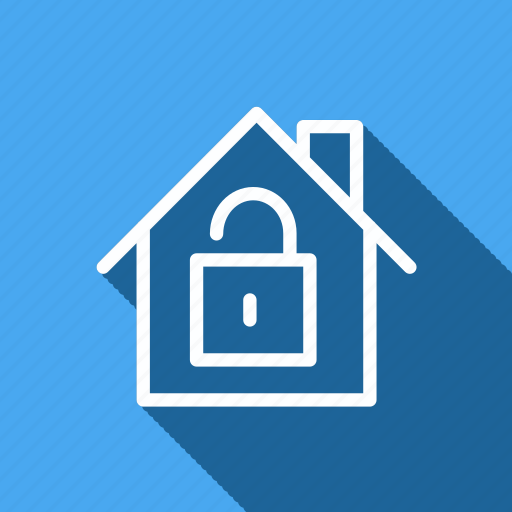 Apartment, architechture, building, house, monument, home, lock icon - Download on Iconfinder