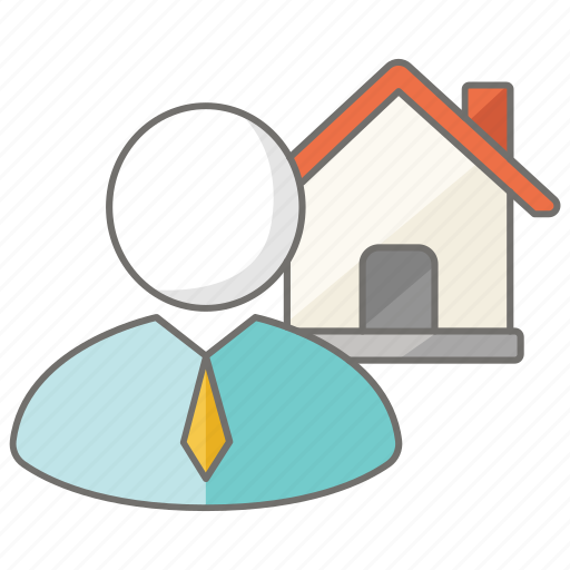 Agent, auctioneer, estate, house, housing, real icon - Download on Iconfinder