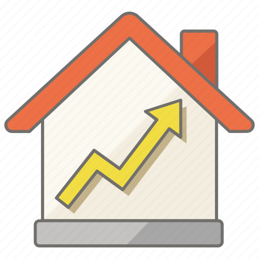 Booming, housing, market, prices, real, real estate, rising icon - Download on Iconfinder