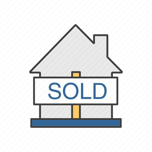 House, property, real estate, sold icon - Download on Iconfinder