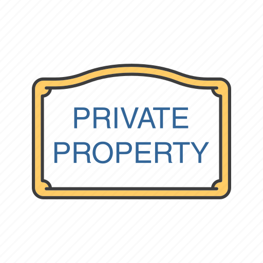 Property, real estate, realty, signboard icon - Download on Iconfinder