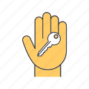 key, lock, owner, property