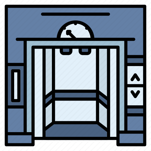 Elevator, lift, building, office, door, lobby, transportation icon - Download on Iconfinder