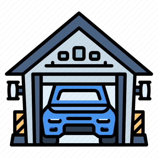 Car, garage, vehicle, repair, service, engine, mechanic icon - Download on Iconfinder
