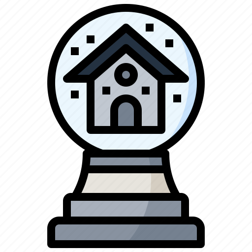 Buildings, estate, globe, home, property, real, snow icon - Download on Iconfinder