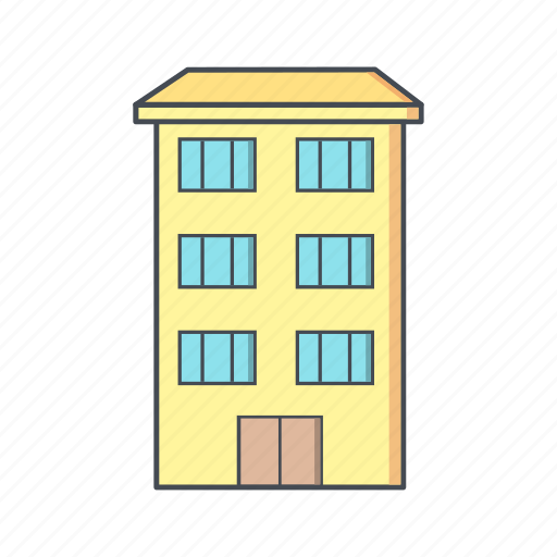 Flats, office, tower icon - Download on Iconfinder
