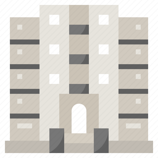 Apartment, apartments, block, building, estate, real, residential icon - Download on Iconfinder
